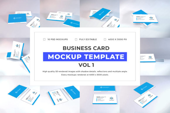 Business Card Mockup Bundle Vol 1: A Comprehensive Guide to Professional Design