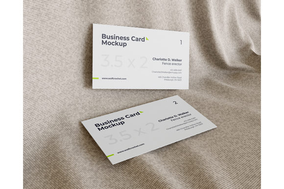 Business Card Mockup on Fabric: A Creative and Practical Tool for Modern Professionals