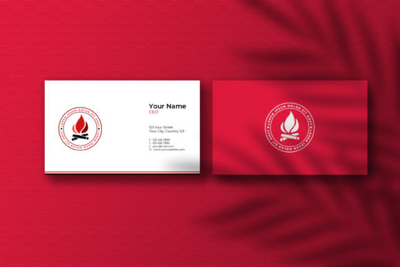 Business Card Mockup V. 2: Realistic Design Made Easy