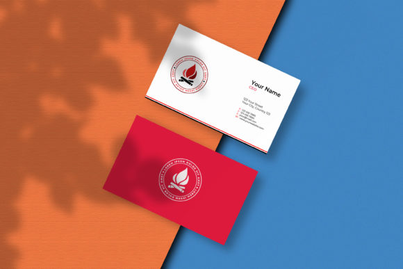 Business Card Mockup V. 5: Elevate Your Brand with Realistic Design