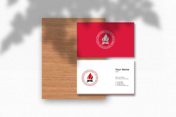 Business Card Mockup V. 8: Elevate Your Brand with Realistic Design