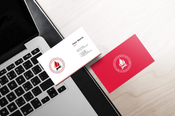 Business Card on Laptop Mockup: A Practical Tool for Professional Presentation