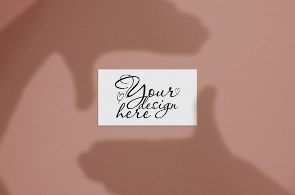 Concept Modern Business Card Mockup for Real-World Use