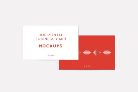 Horizontal Business Card: Modern Design for Professional Impact