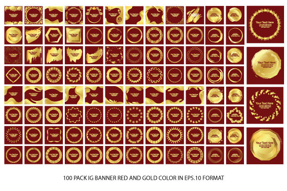 Mega Pack Instagram Banner Templates for Social Media Success