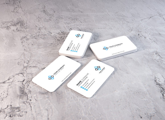 Realistic Business Card Mockup Template: A Strategic Tool for Modern Designers