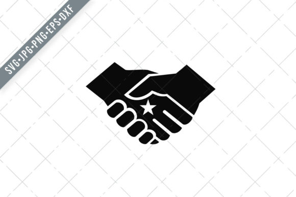 Two Hands in Business Handshake Stars: A Timeless Symbol for Every Project